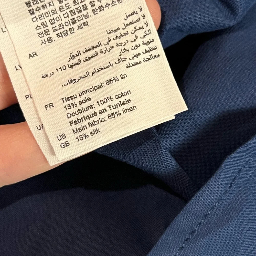 Sandro Linen Dress - Picture 9 of 16